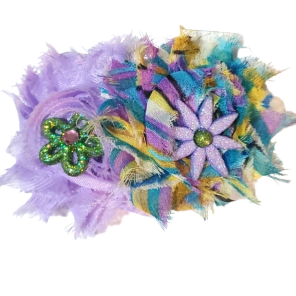New Handmade flower Barrette